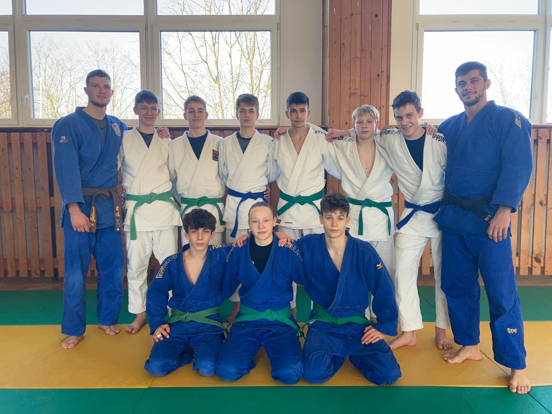 Dorostenci USK PRAHA JUDO na TS SCM