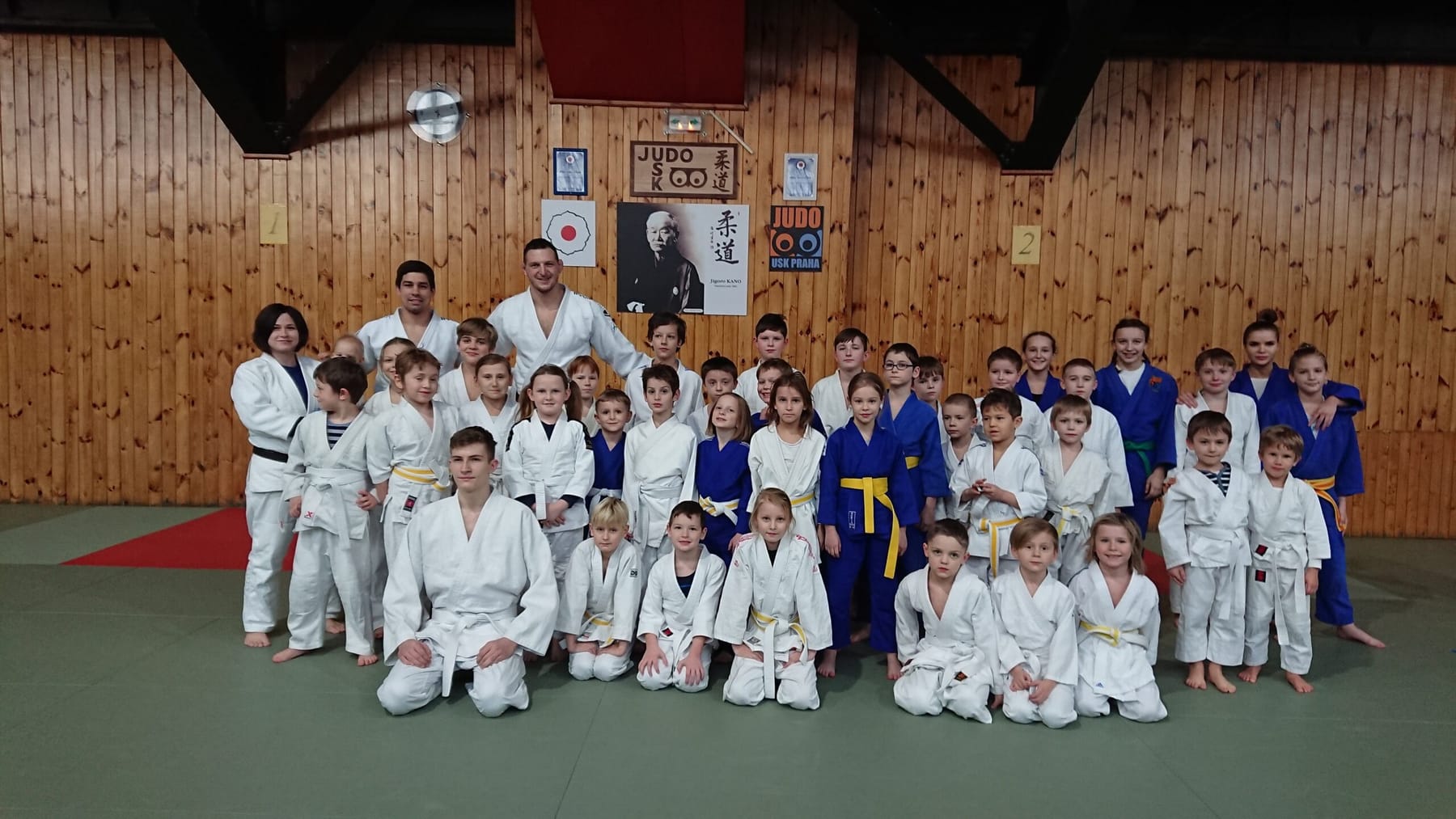 Přípravka USK PRAHA JUDO s olympijským vítězem